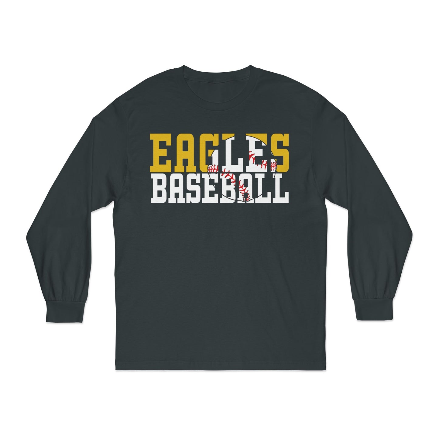 Baseball Cutout - American Apparel Unisex Classic Long Sleeve T-Shirt