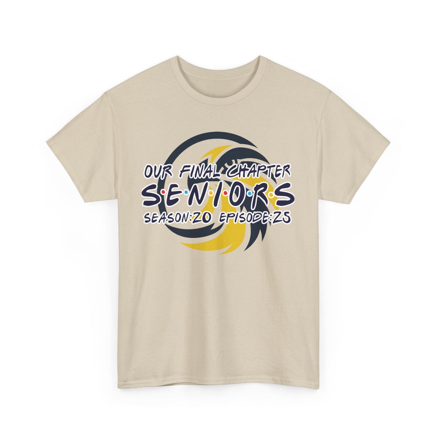 S.E.N.I.O.R.S. c/o 2025 - Gildan Unisex Heavy Cotton Tee