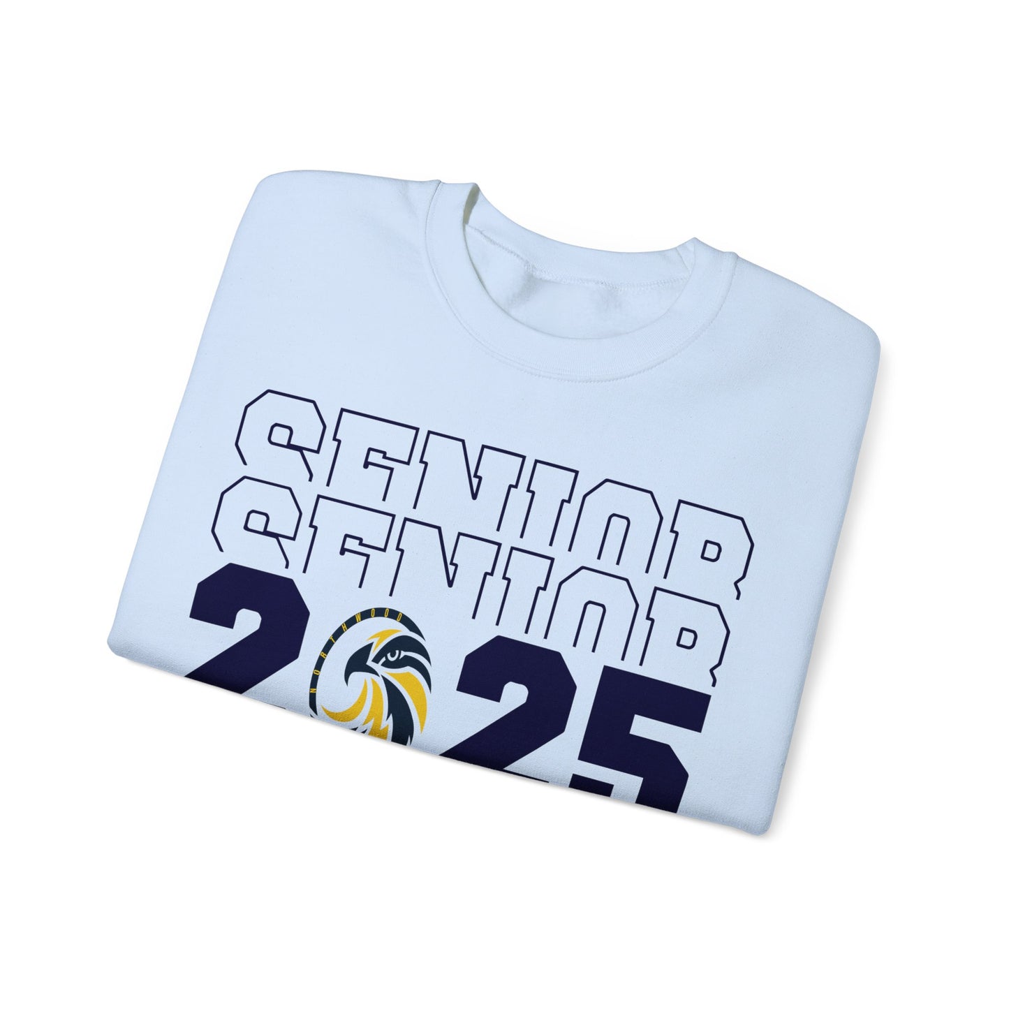 Senior Stacked c/o 2025 - Gildan Unisex Heavy Blend™ Crewneck Sweatshirt