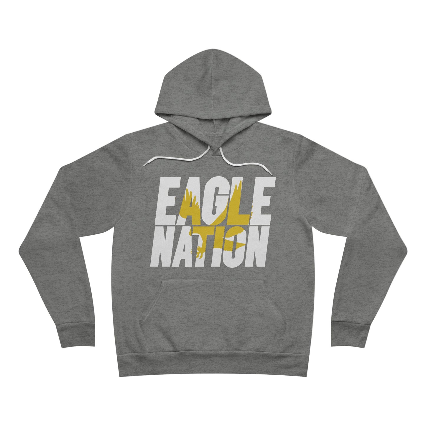 Eagle Nation - Bella+Canva Unisex Sponge Fleece Pullover Hoodie