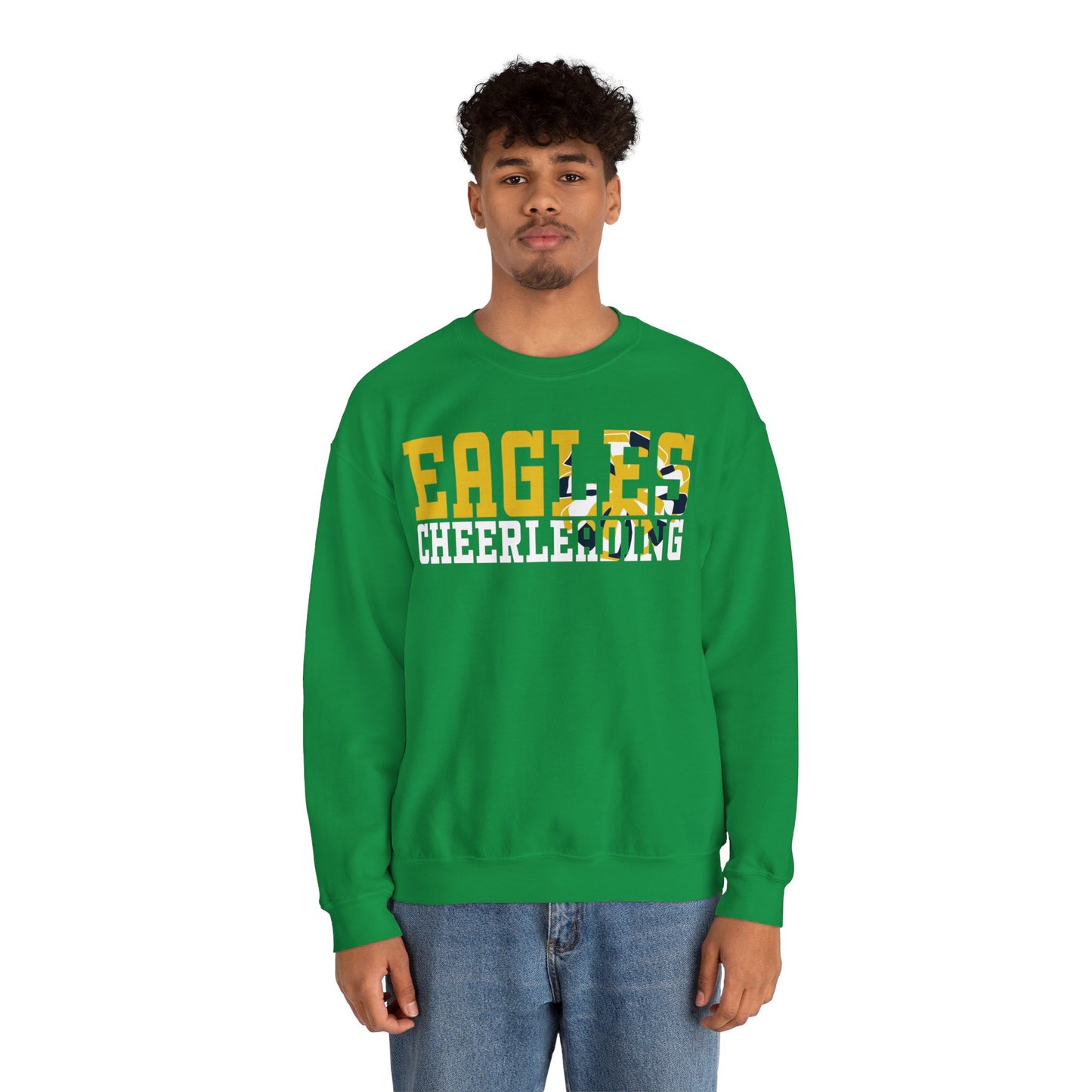 Cheerleading Cutout - Gildan Unisex Heavy Blend™ Crewneck Sweatshirt