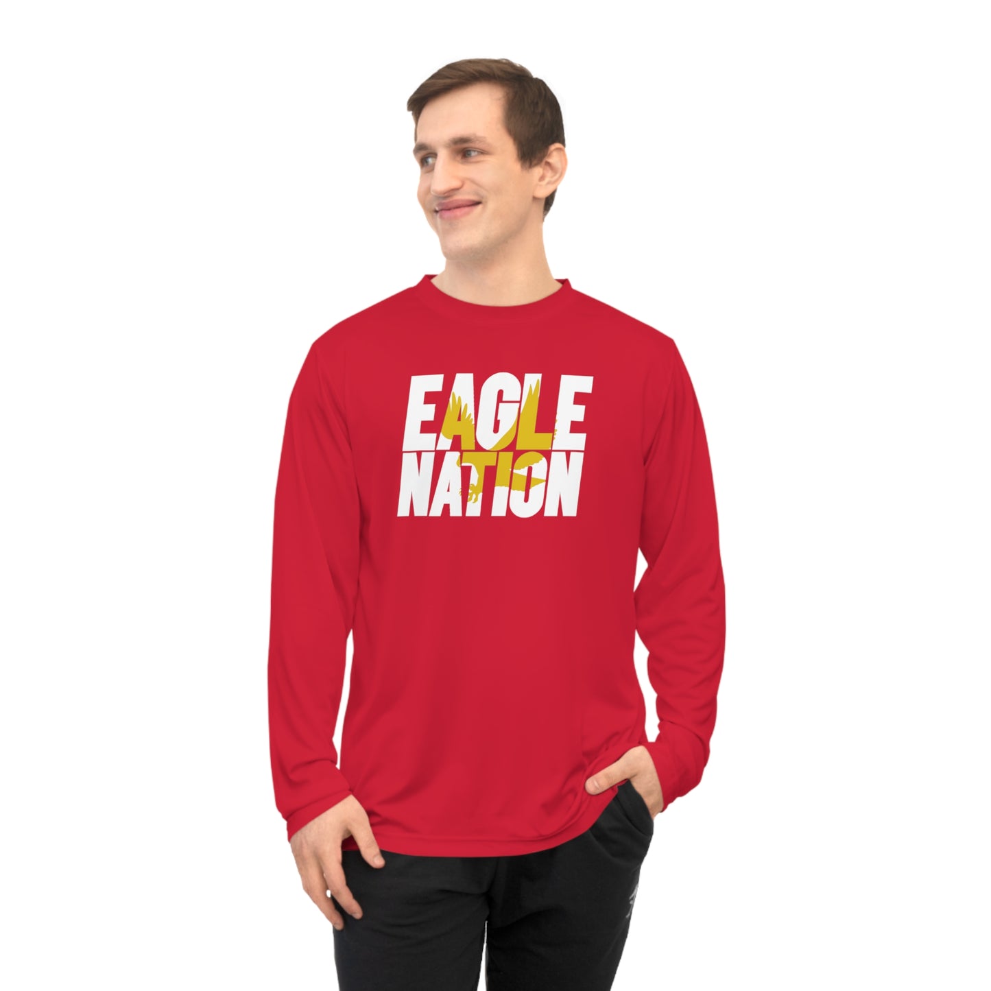 Eagle Nation - Team 365 Unisex Performance Long Sleeve Shirt