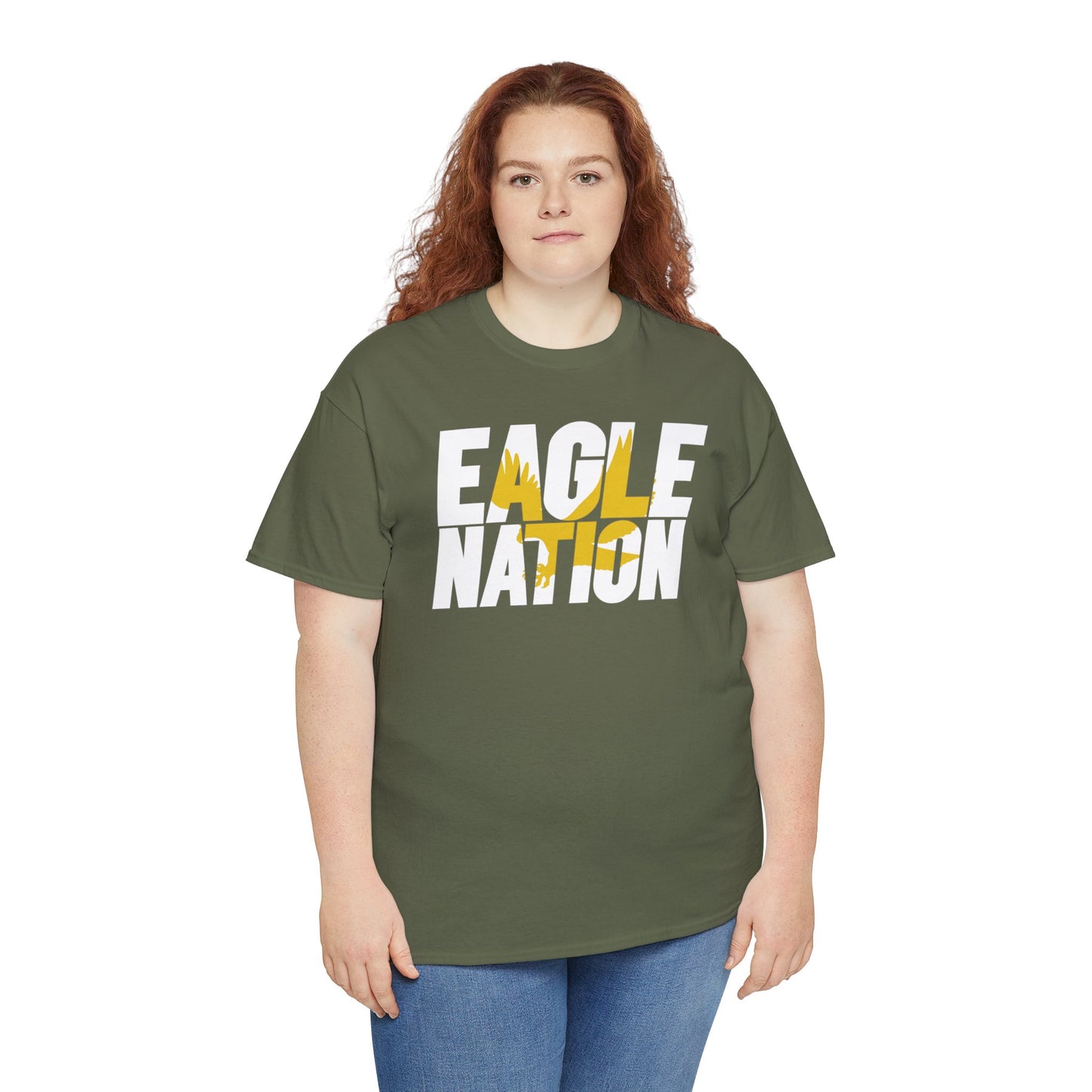 Eagle Nation - Gildan Heavy Cotton Tee