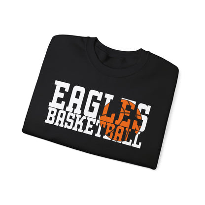 Basketball Cutout - Gildan Unisex Heavy Blend™ Crewneck Sweatshirt