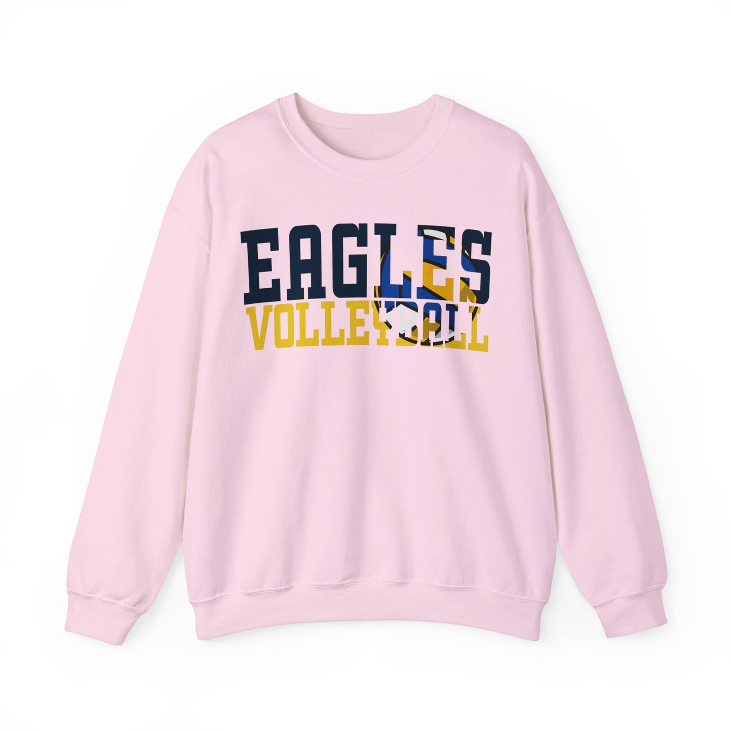 Volleyball Cutout - Gildan Unisex Heavy Blend™ Crewneck Sweatshirt