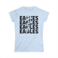 Lightning Bolt Eagle - Gildan Women's Softstyle Tee