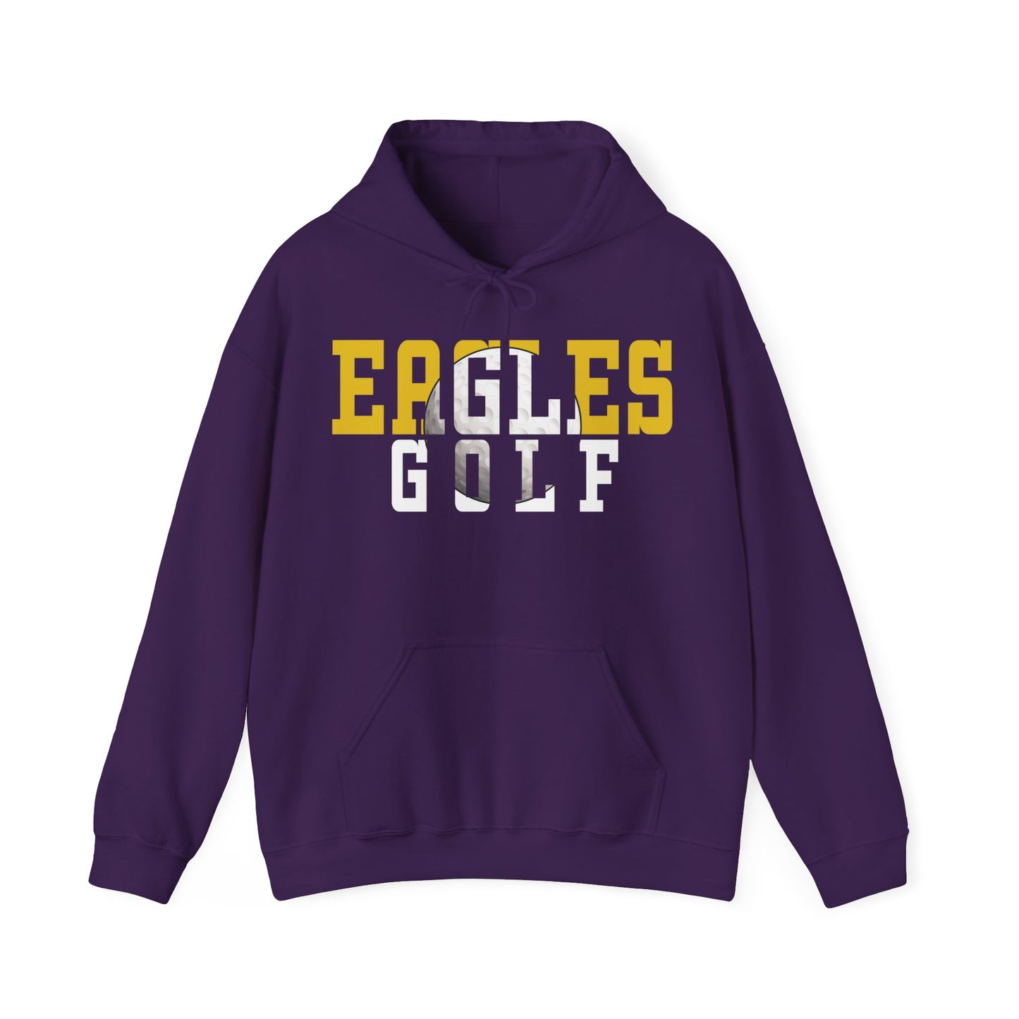 Golf Cutout - Gildan Unisex Heavy Blend™ Hooded Sweatshirt