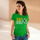 Soccer Cutout - Gildan Women's Midweight Cotton Tee