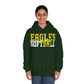 Softball Cutout - Gildan Unisex DryBlend® Hooded Sweatshirt