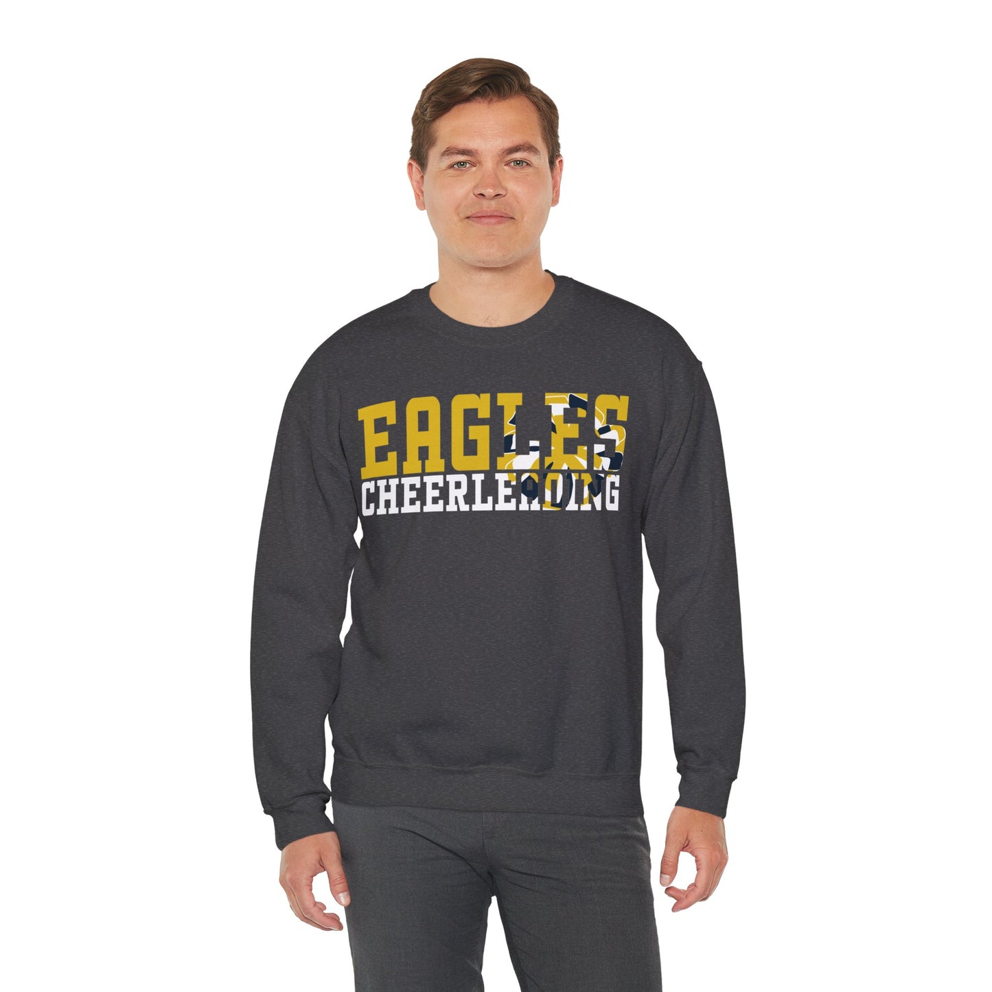 Cheerleading Cutout - Gildan Unisex Heavy Blend™ Crewneck Sweatshirt