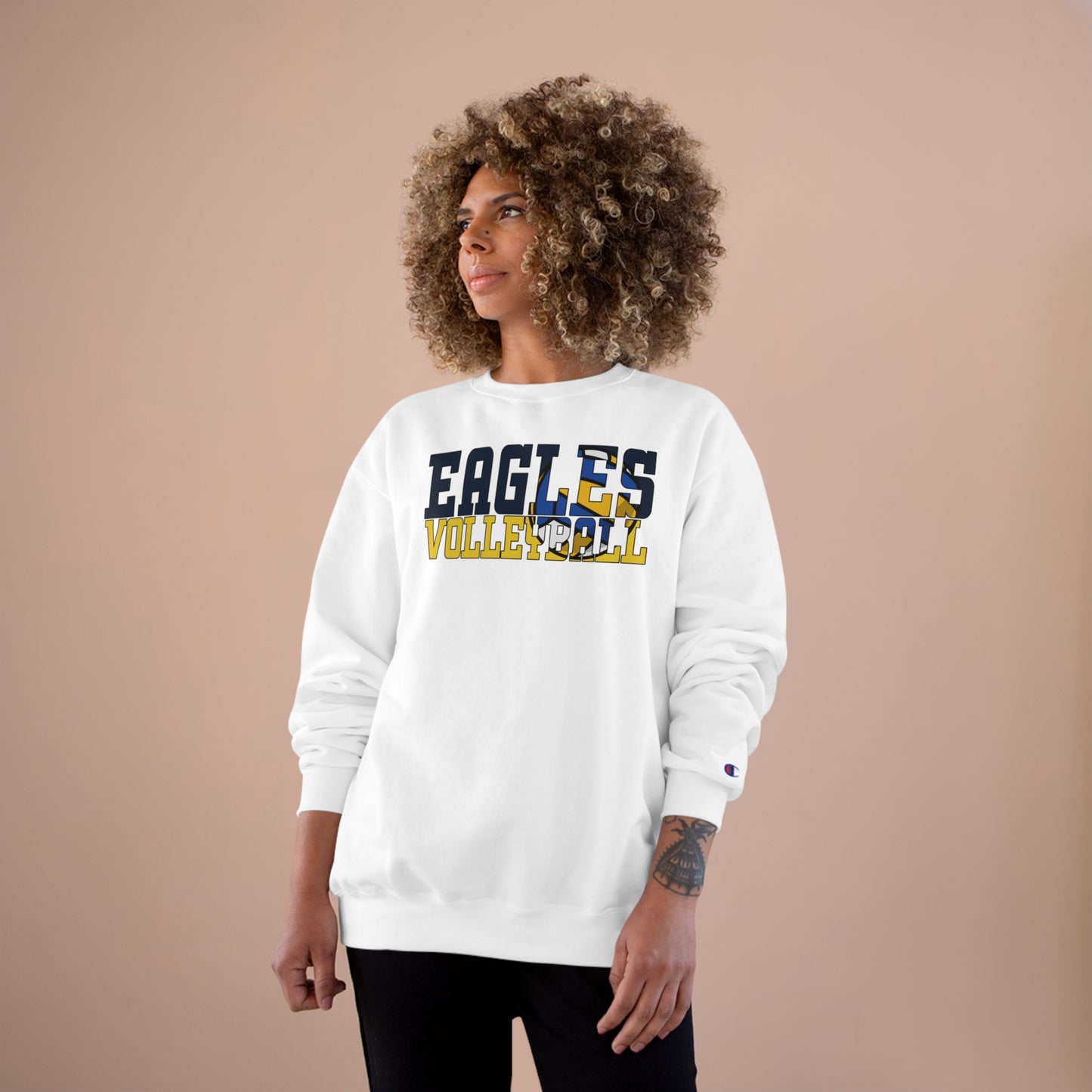 Volleyball Cutout - Champion Sweatshirt