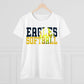 Softball Cutout - Gildan Women's Midweight Cotton Tee