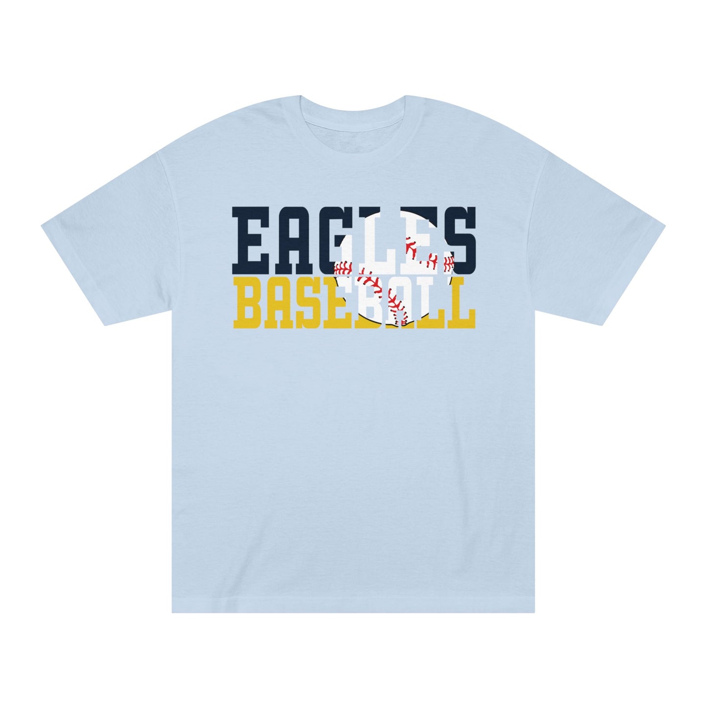 Baseball Cutout - American Apparel Unisex Classic Tee