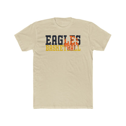 Basketball Cutout - Next Level Men's Cotton Crew Tee