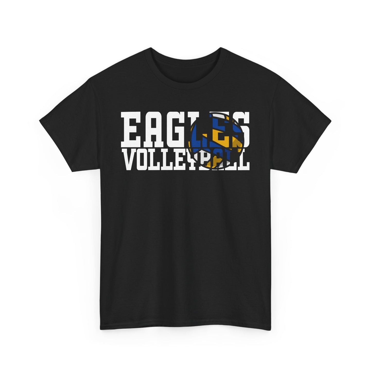 Volleyball Cutout - Gildan Unisex Heavy Cotton Tee