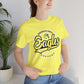 Eagles Circle Stamp - Bella+Canva Unisex Jersey Short Sleeve Tee