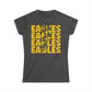 Lightning Bolt Eagle - Gildan Women's Softstyle Tee