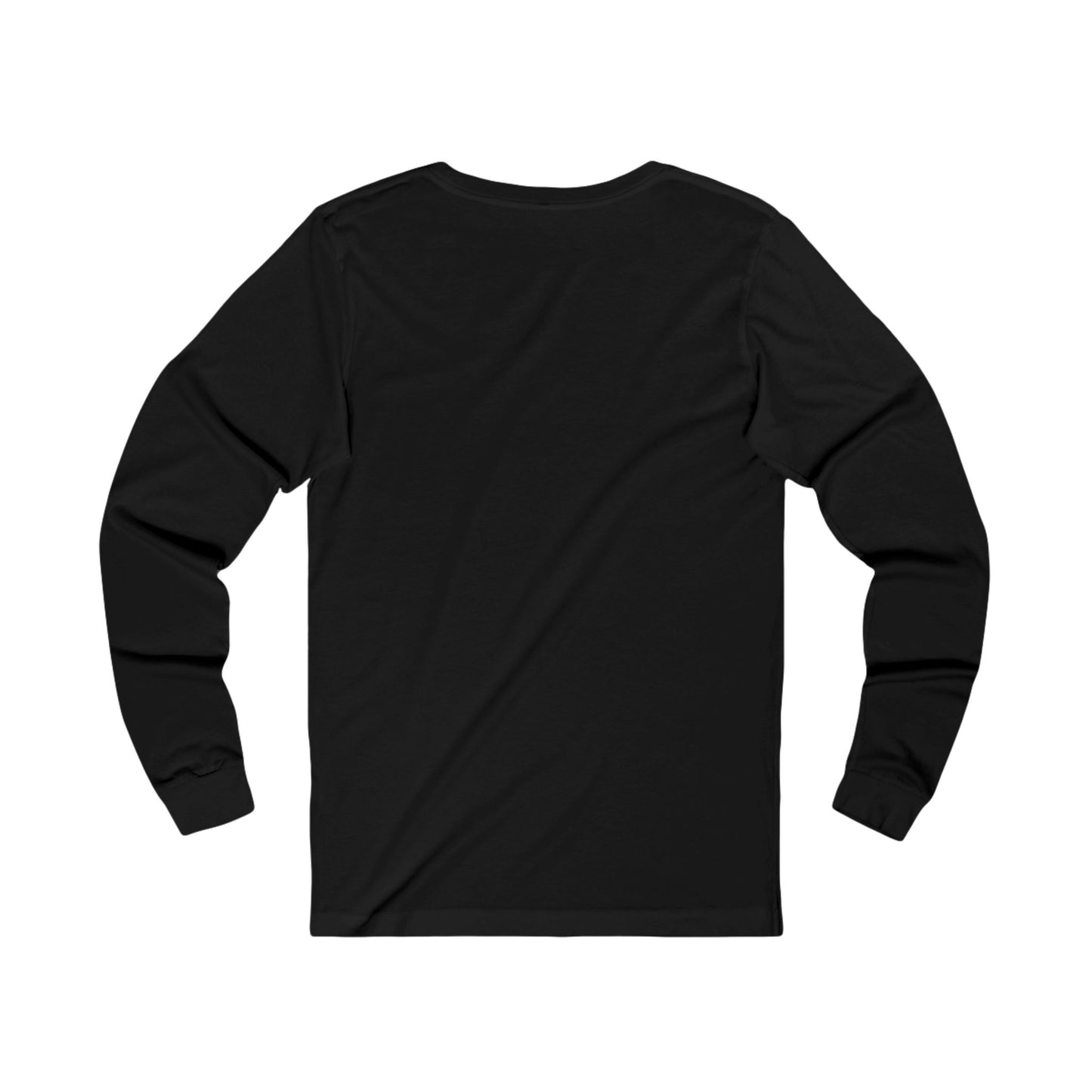 Basketball Cutout - Bella+Canva Unisex Jersey Long Sleeve Tee