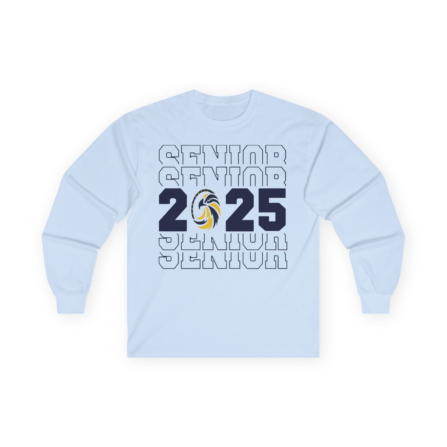 Senior Stacked c/o 2025 - Gildan Unisex Ultra Cotton Long Sleeve Tee