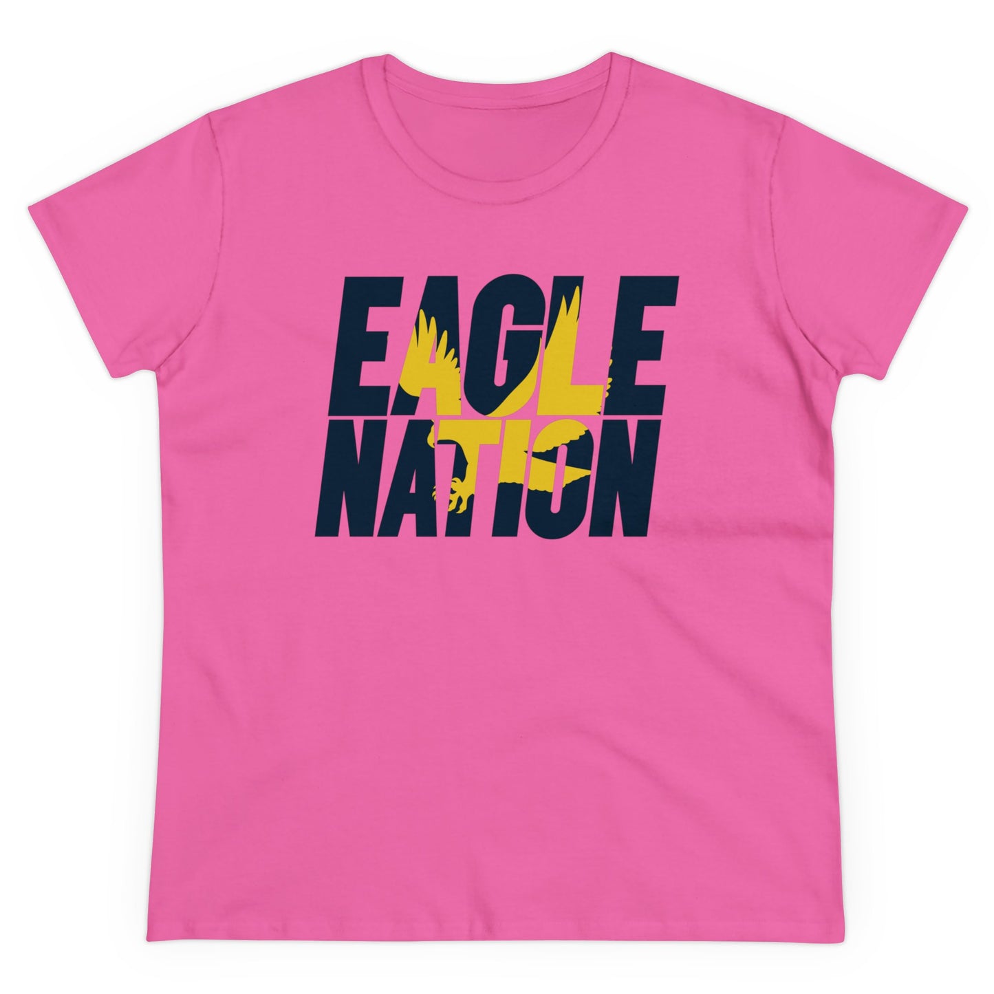 Eagle Nation - Gildan Women's Midweight Cotton Tee