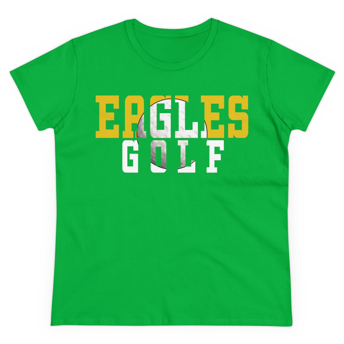 Golf Cutout - Gildan Women's Midweight Cotton Tee