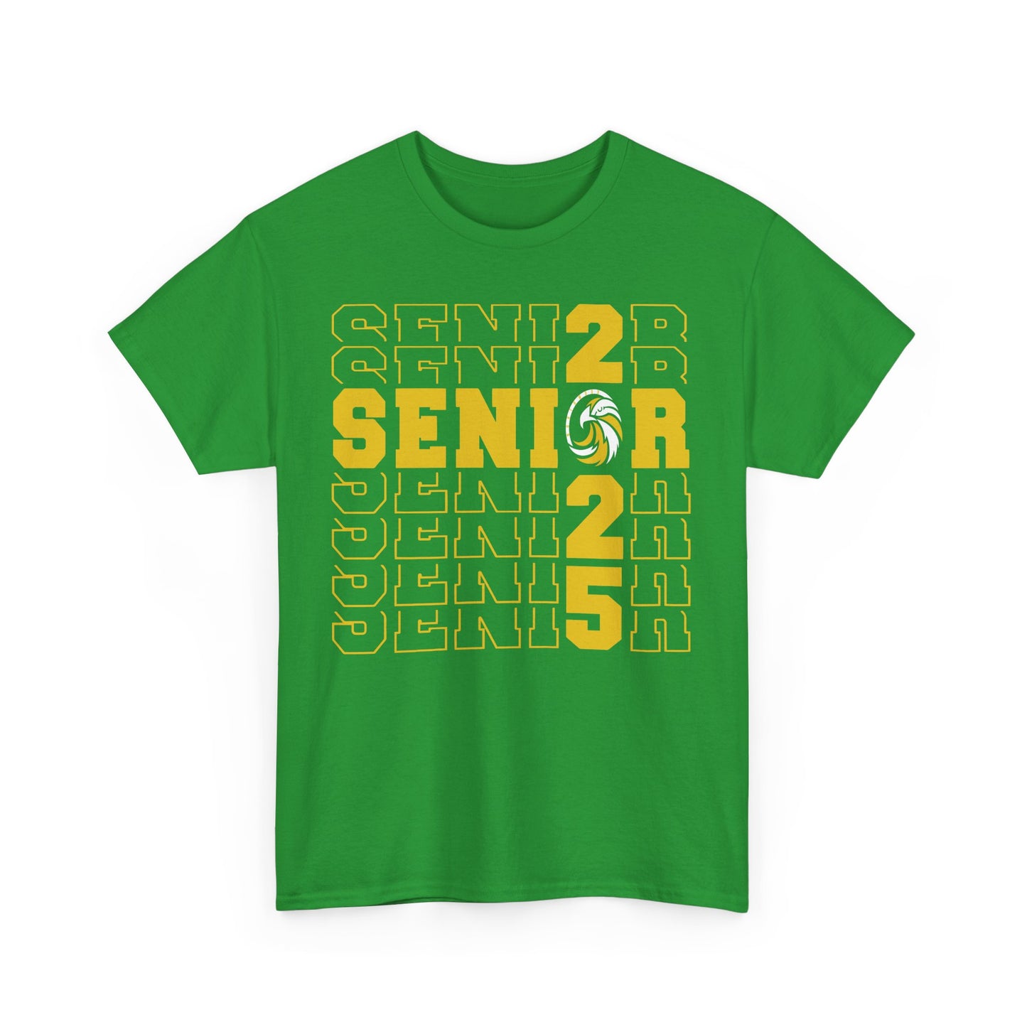 Seniors Cross Stacked c/o 2025 - Gildan Unisex Heavy Cotton Tee