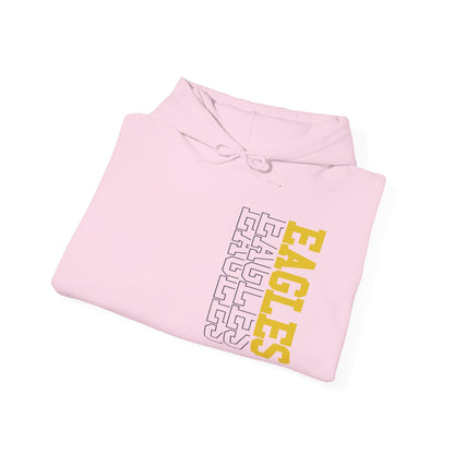 Sideways Eagle - Gildan Unisex Heavy Blend™ Hooded Sweatshirt