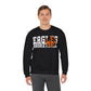 Basketball Cutout - Gildan Unisex Heavy Blend™ Crewneck Sweatshirt