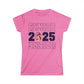 Senior Stacked c/o 2025 - Gildan Women's Softstyle Tee