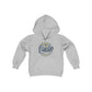 Eagles Circle Stamp - Gildan Youth Heavy Blend Hooded Sweatshirt