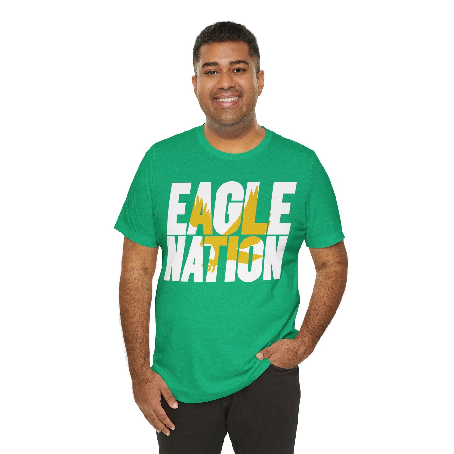 Eagle Nation - Bella+Canva Unisex Jersey Short Sleeve Tee