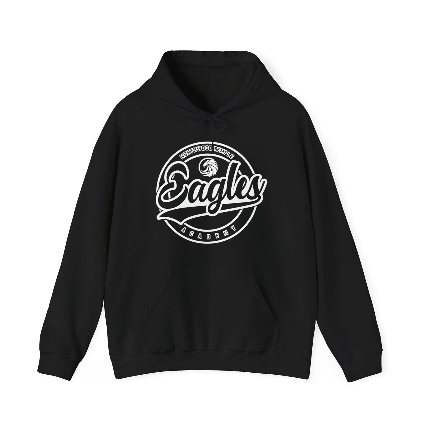 Eagles Circle Stamp - Gildan Unisex Heavy Blend™ Hooded Sweatshirt