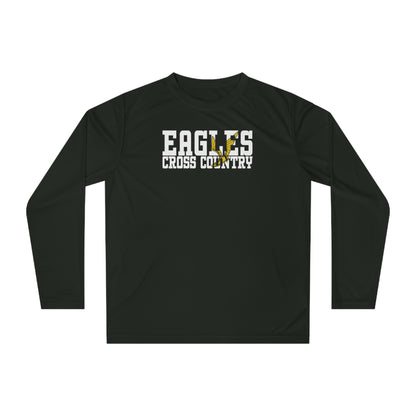 Cross Country Cutout - Team 365 Unisex Performance Long Sleeve Shirt