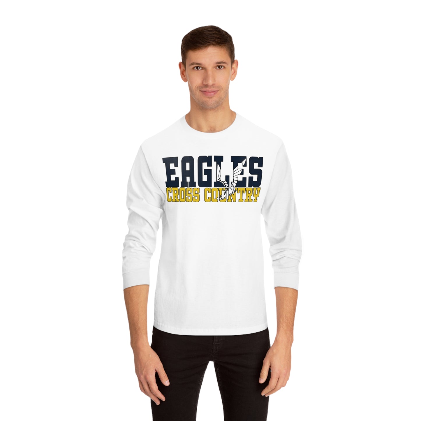 Cheerleading Cutout - American Apparel Unisex Classic Long Sleeve T-Shirt