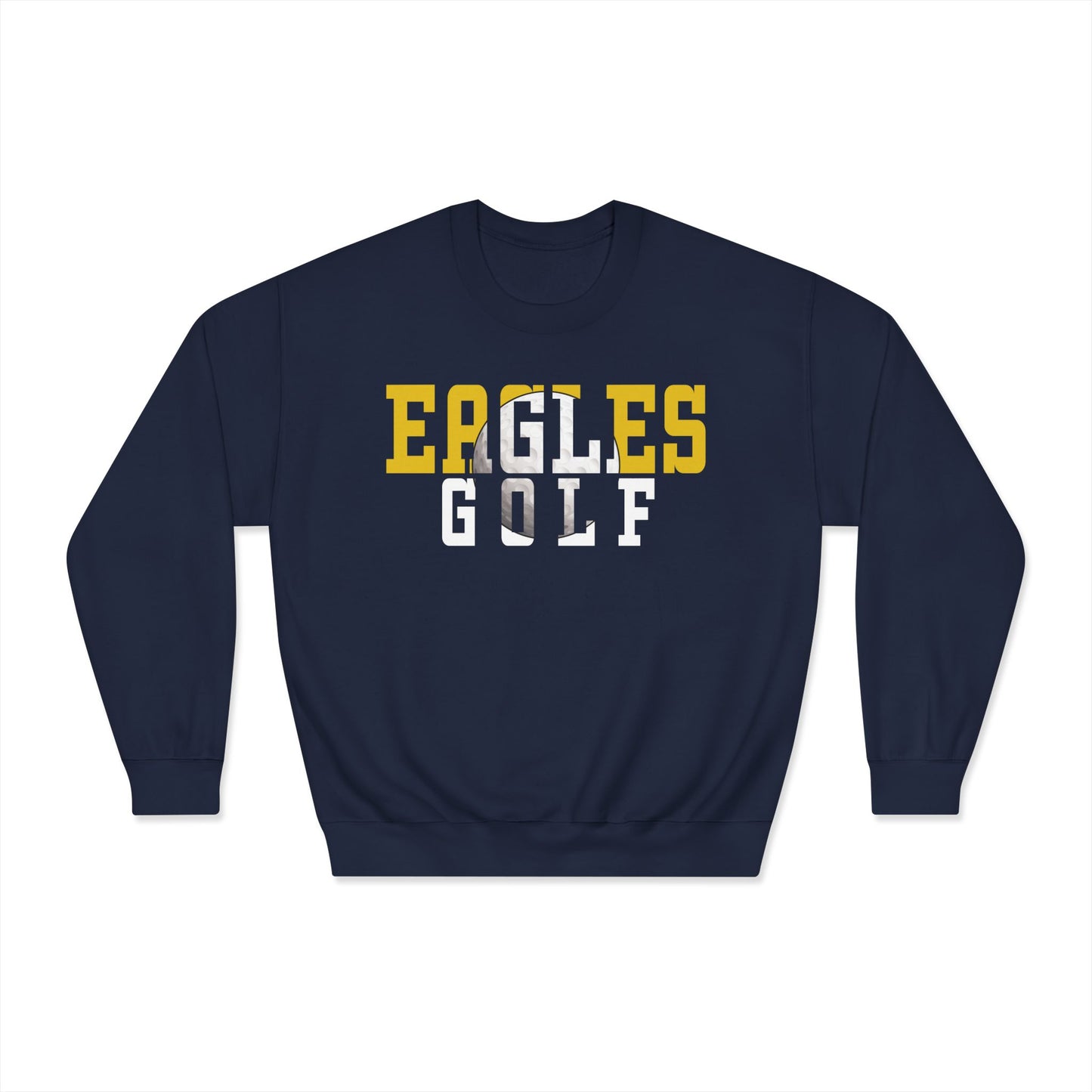 Golf Cutout - Gildan Unisex DryBlend® Crewneck Sweatshirt