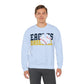 Baseball Cutout - Gildan Unisex Heavy Blend™ Crewneck Sweatshirt