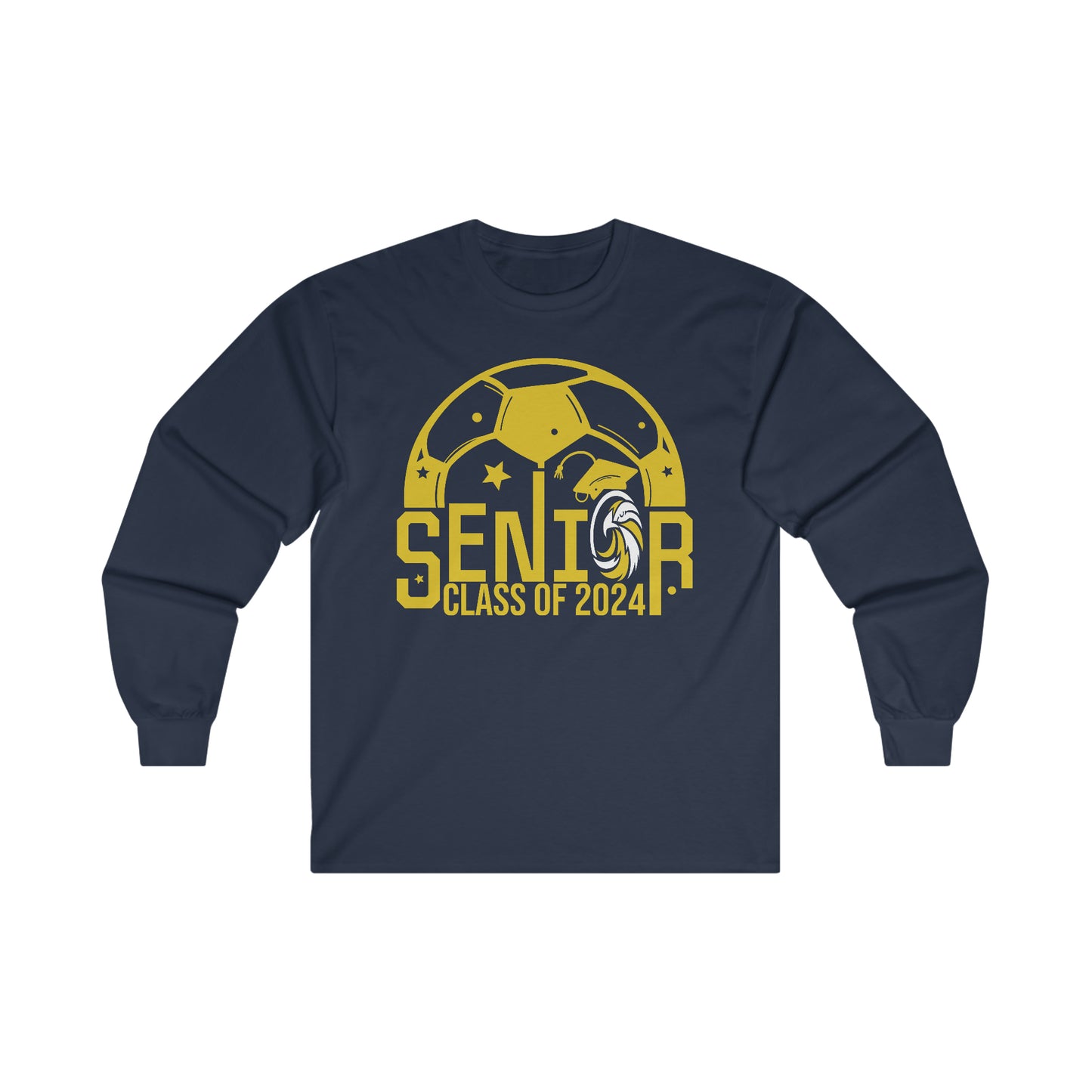 Seniors 2023 Soccer - Gildan Ultra Cotton Long Sleeve Tee