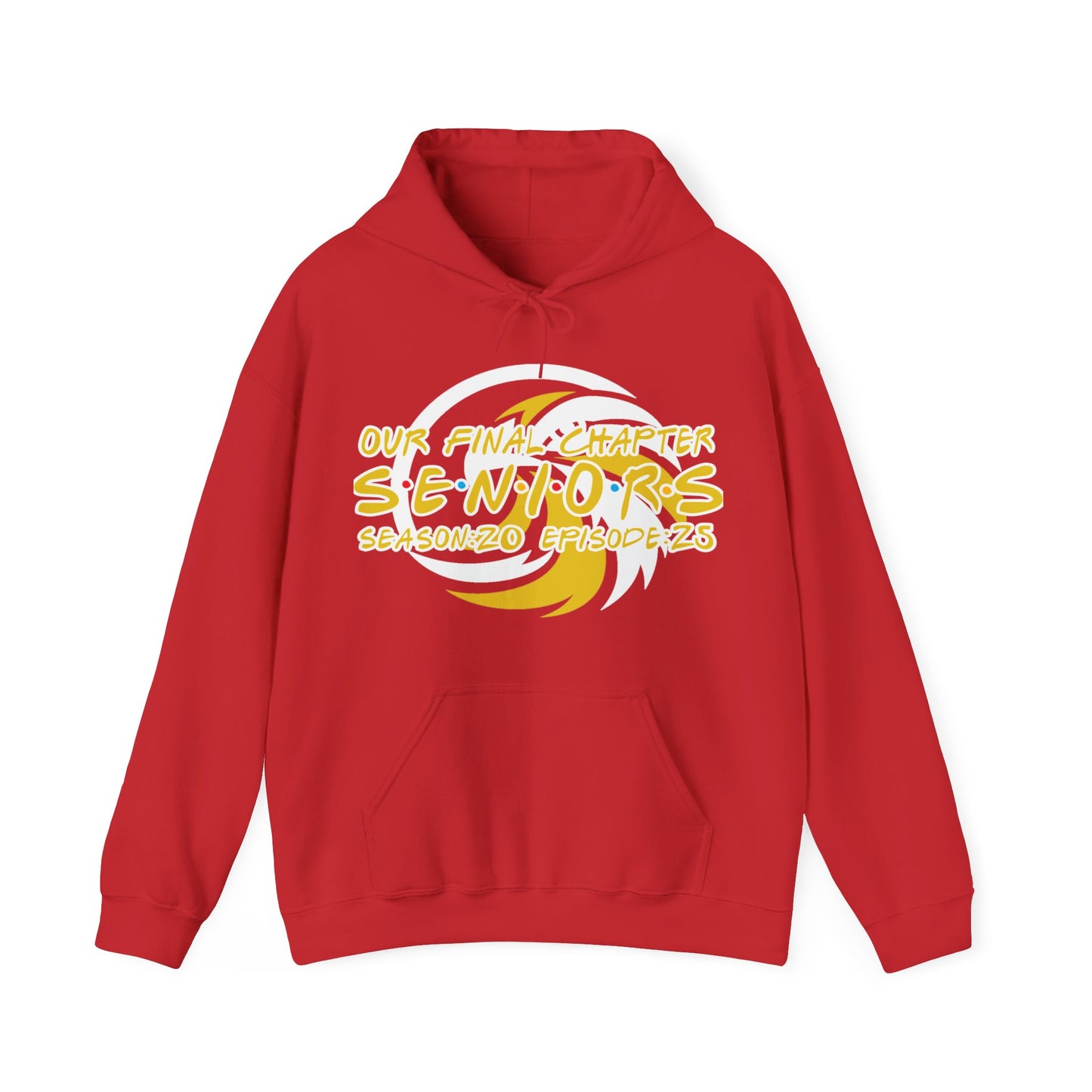 S.E.N.I.O.R.S. c/o 2025 - Gildan Unisex Heavy Blend™ Hooded Sweatshirt