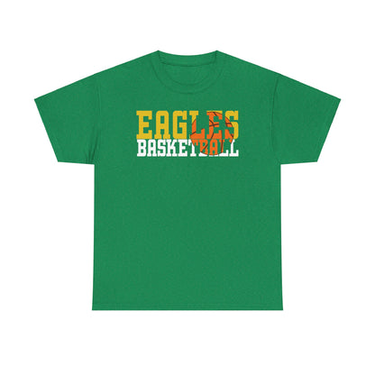 Basketball Cutout - Gildan Unisex Heavy Cotton Tee