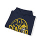 Seniors 2024 Volleyball - Gildan Unisex Heavy Blend™ Hooded Sweatshirt