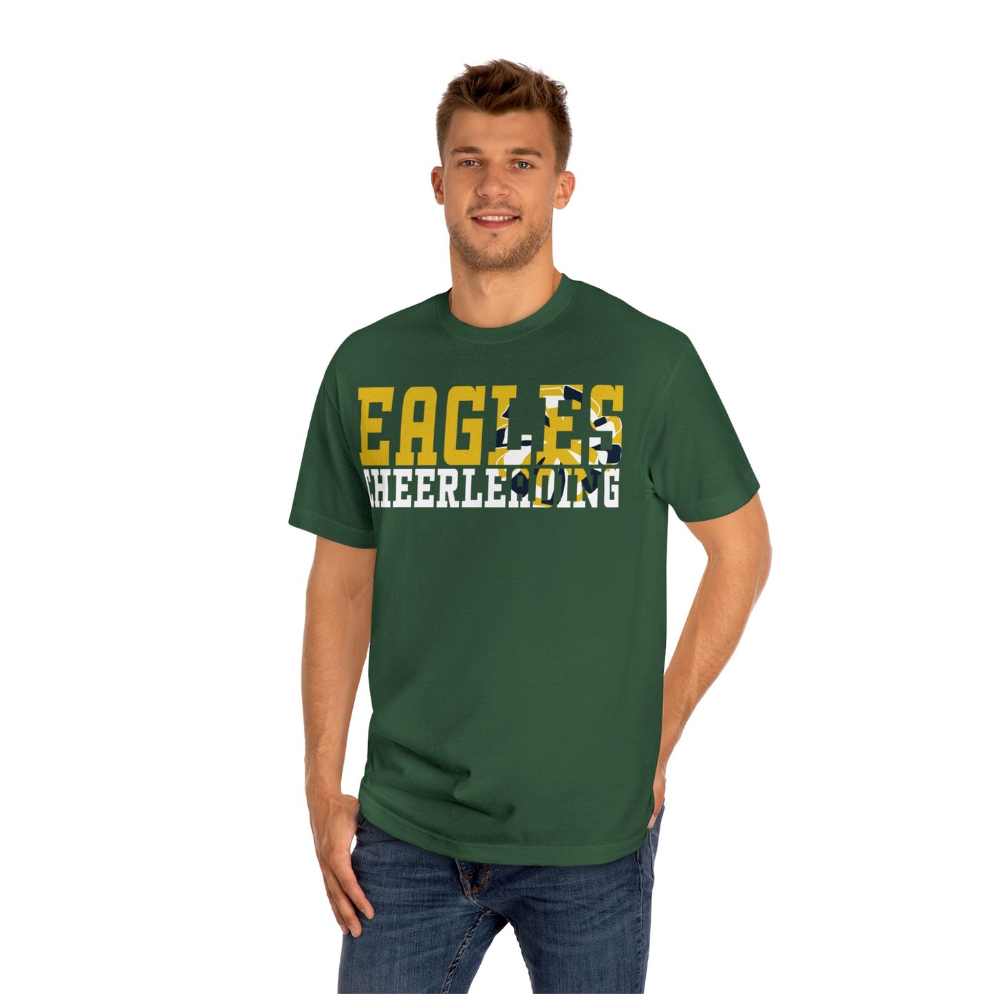 Cheerleading Cutout - American Apparel Unisex Classic Tee