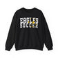 Soccer Cutout - Gildan Unisex Heavy Blend™ Crewneck Sweatshirt