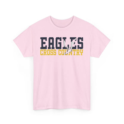 Cross Country Cutout - Gildan Unisex Heavy Cotton Tee
