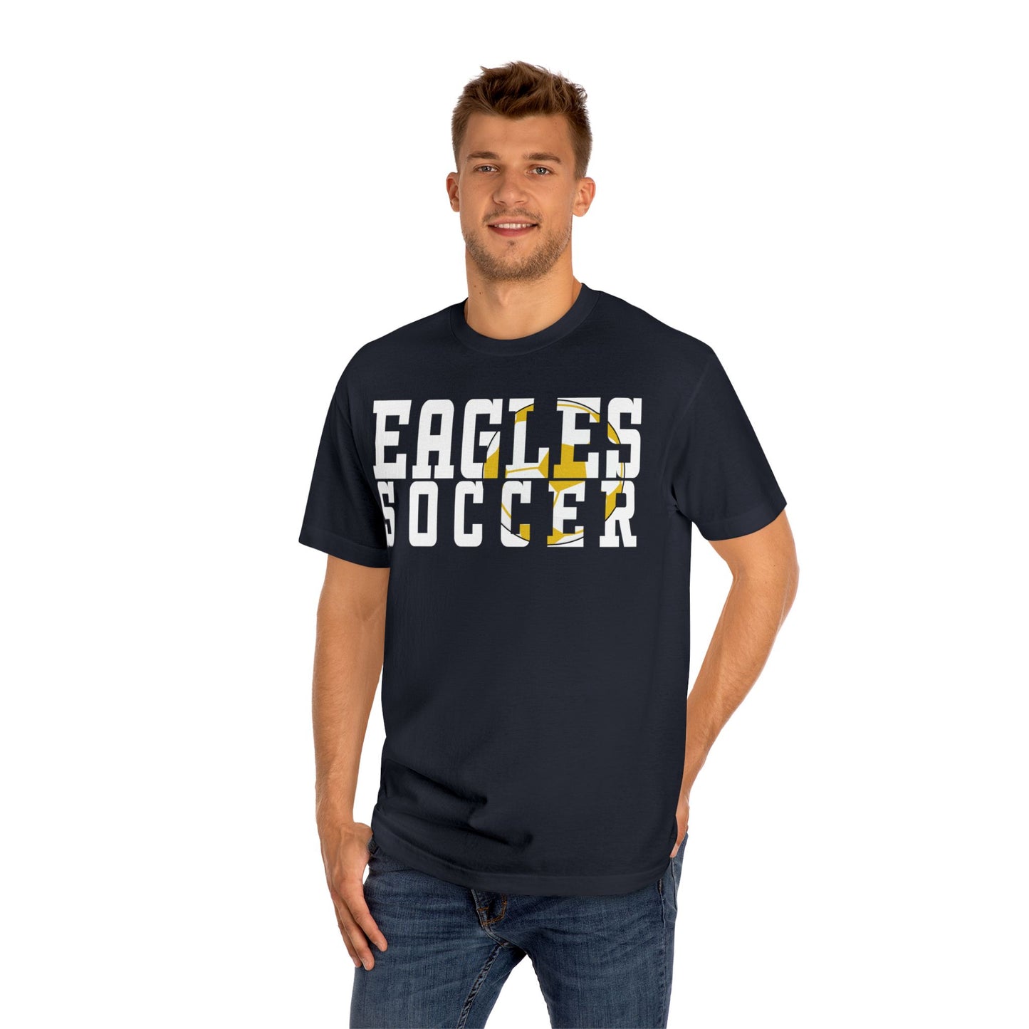 Soccer Cutout - American Apparel Unisex Classic Tee