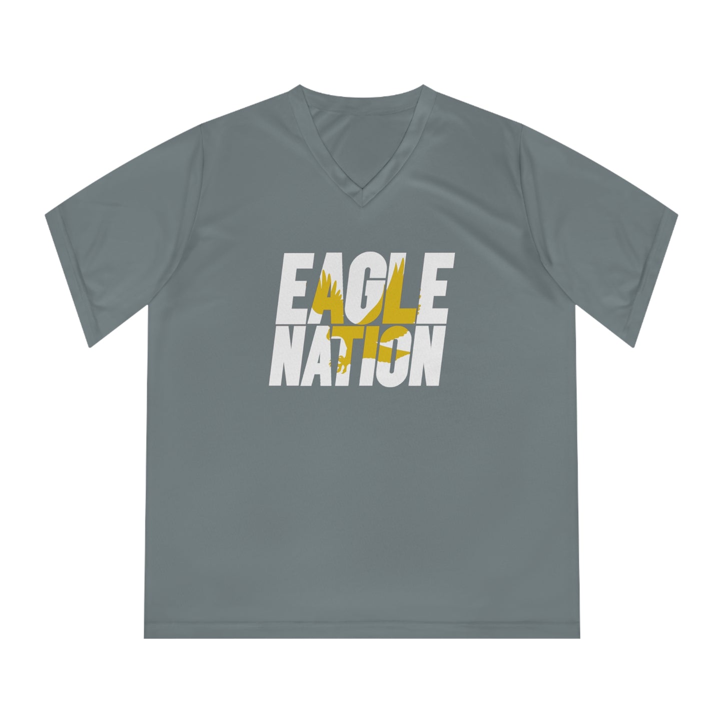 Eagle Nation - Team 365 Women's Performance V-Neck T-Shirt