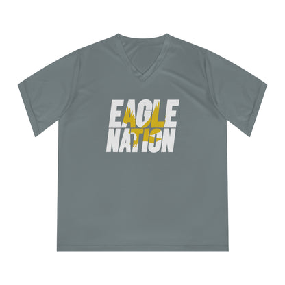 Eagle Nation - Team 365 Women's Performance V-Neck T-Shirt
