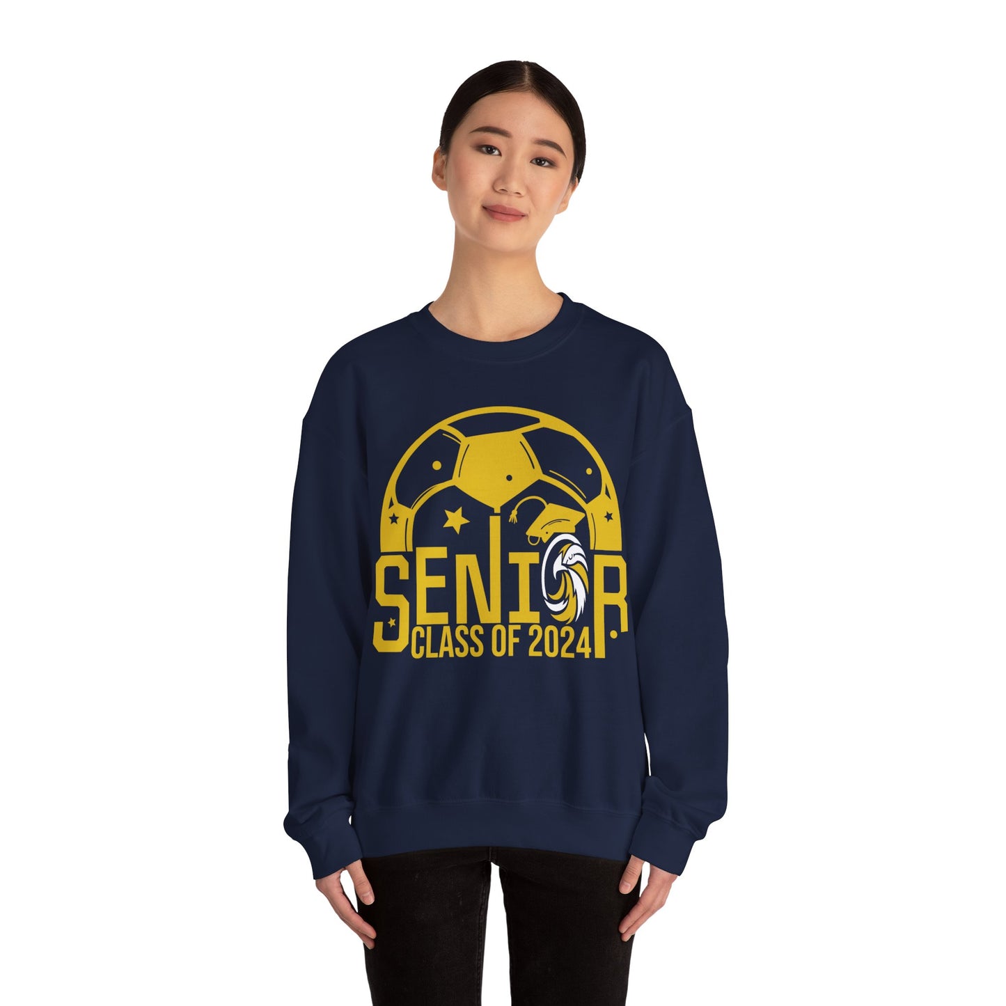 Seniors 2023 Soccer -  Gildan Unisex Heavy Blend™ Crewneck Sweatshirt