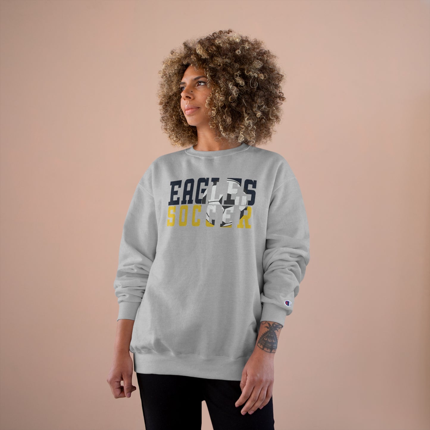 Soccer Cutout - Champion Sweatshirt