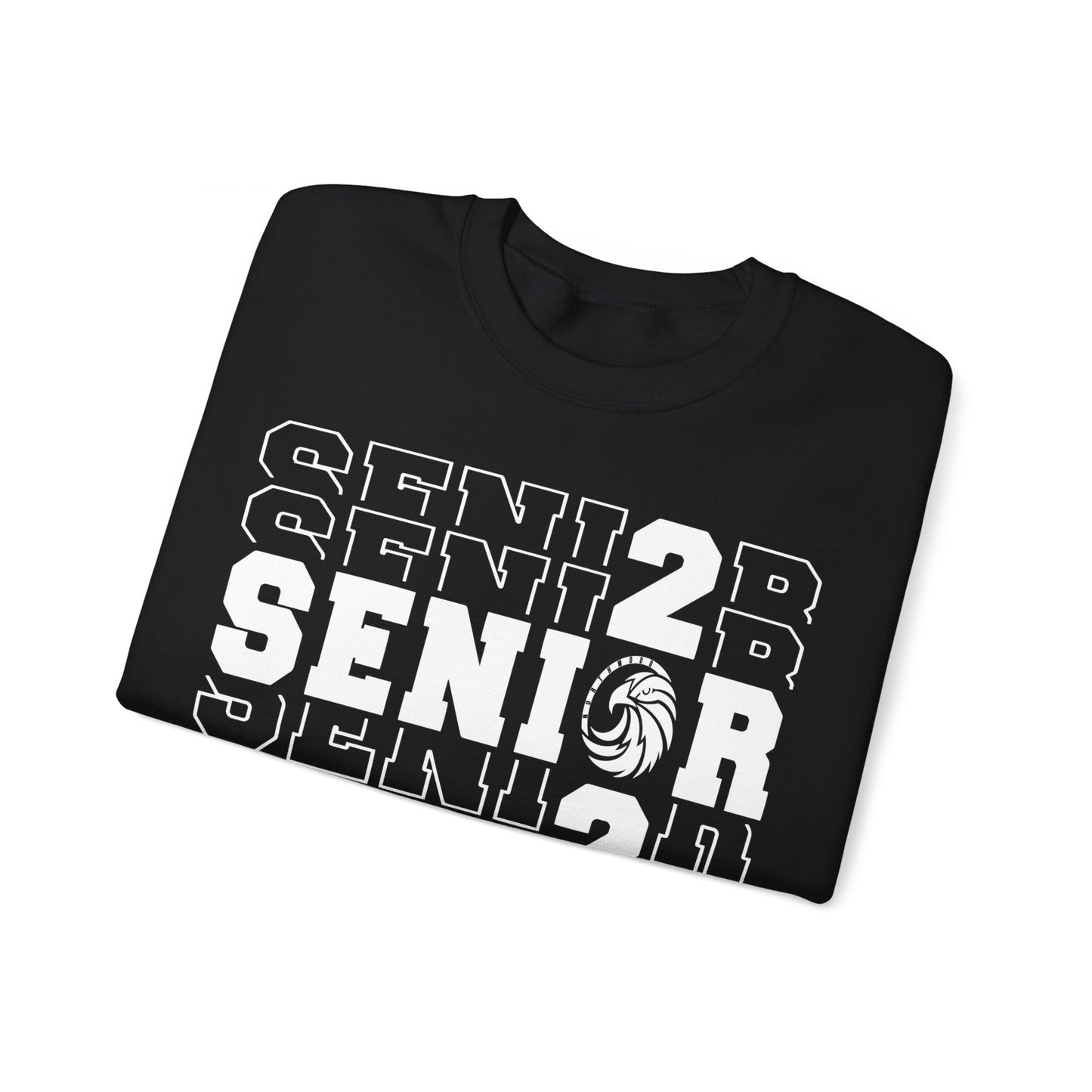 Seniors Cross Stacked c/o 2025 - Gildan Unisex Heavy Blend™ Crewneck Sweatshirt