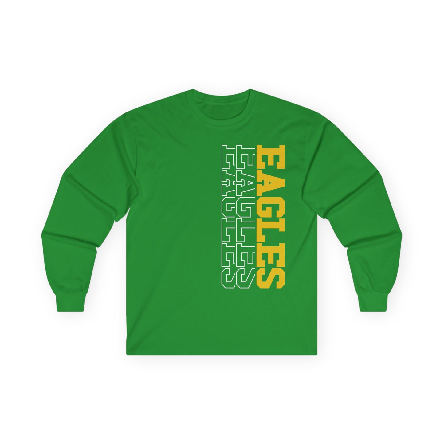 Sideways Eagles - Gildan Unisex Ultra Cotton Long Sleeve Tee